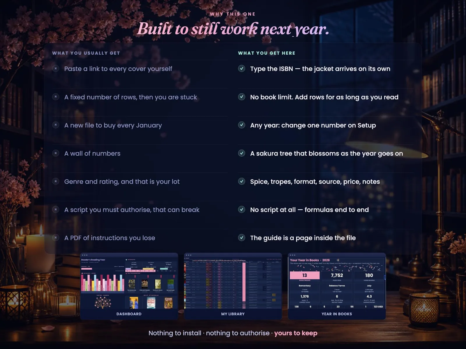 Dark Mode Book Tracker — screen 5