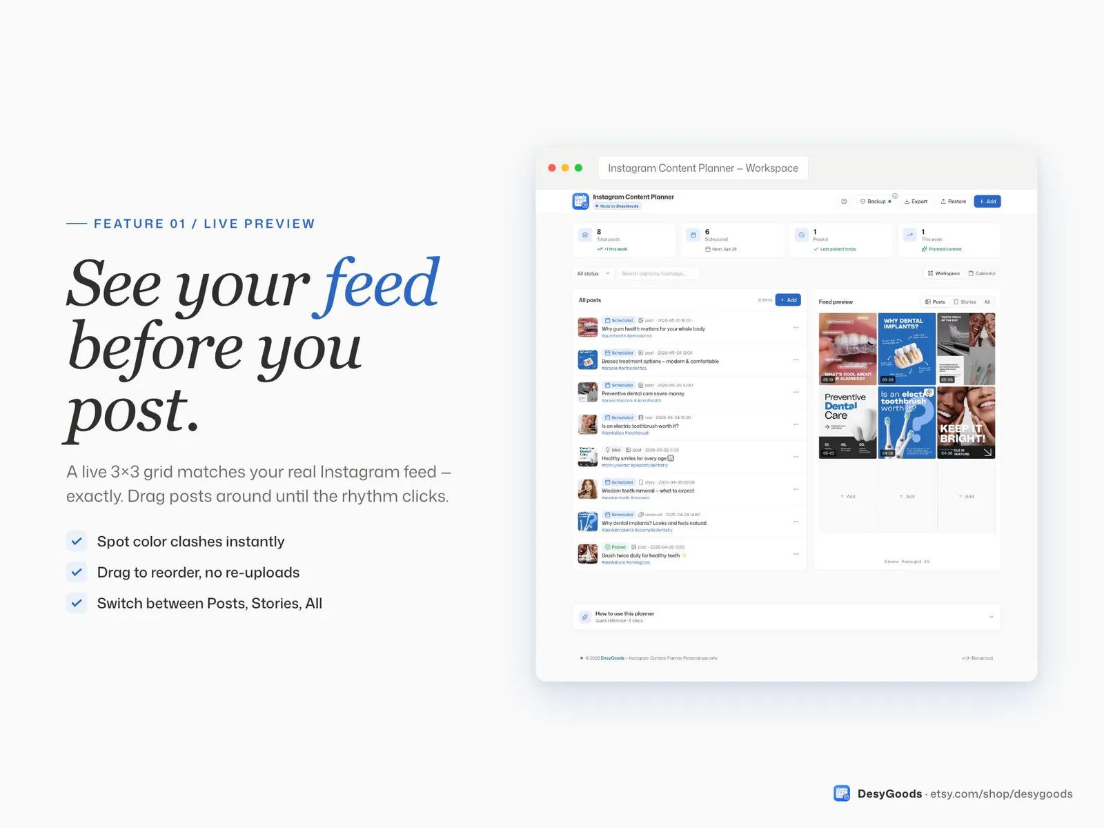 Instagram Content Planner — screen 3
