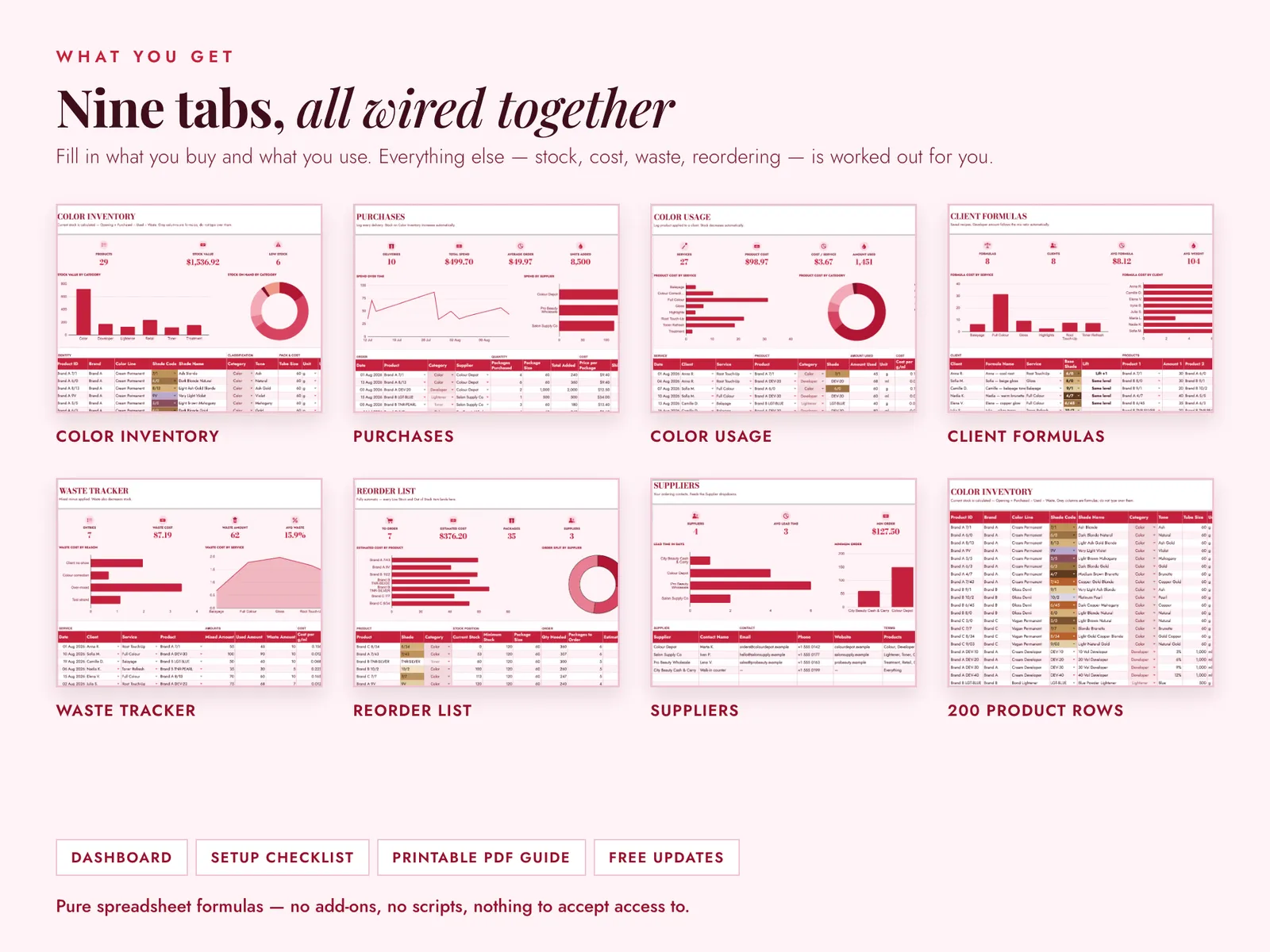 Hair Colour Inventory & Formula Tracker — screen 8