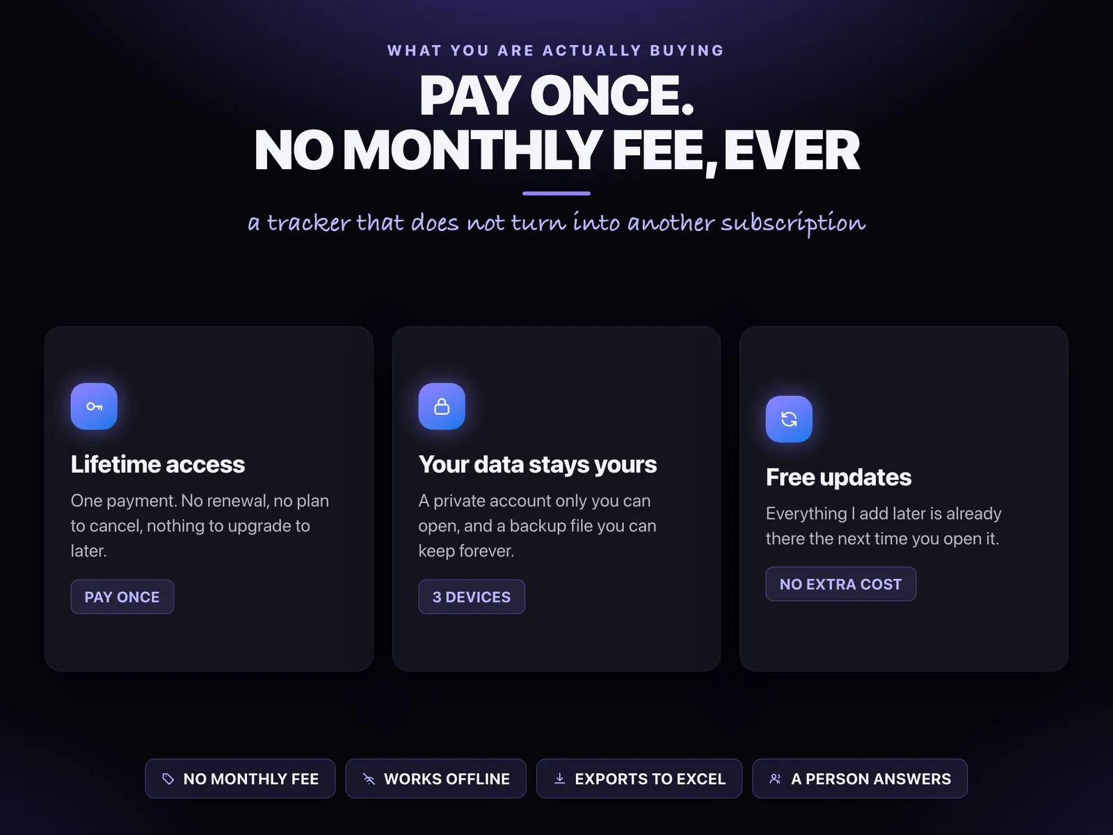 Subscription Tracker — screen 7