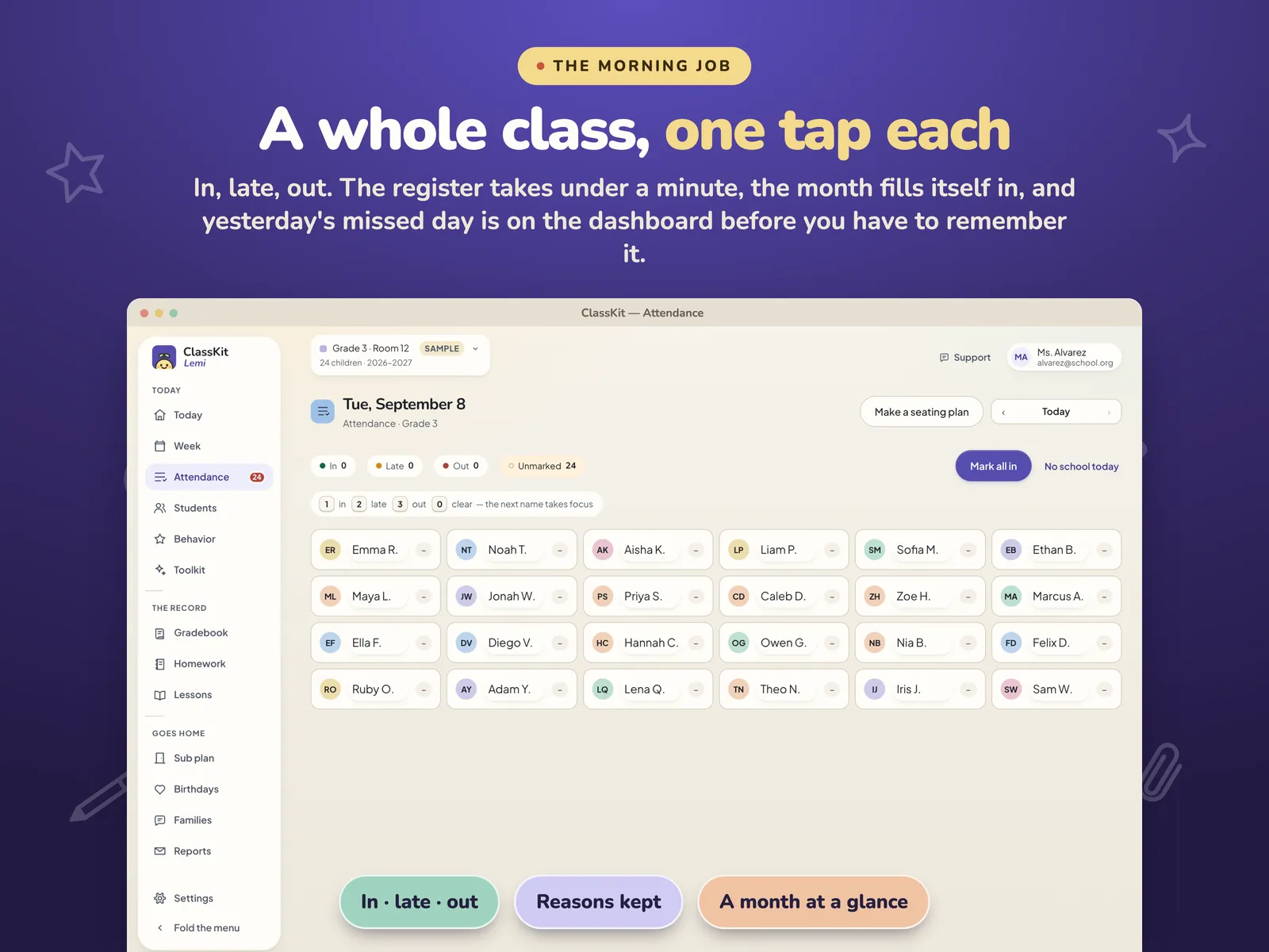 ClassKit Teacher Planner — screen 2