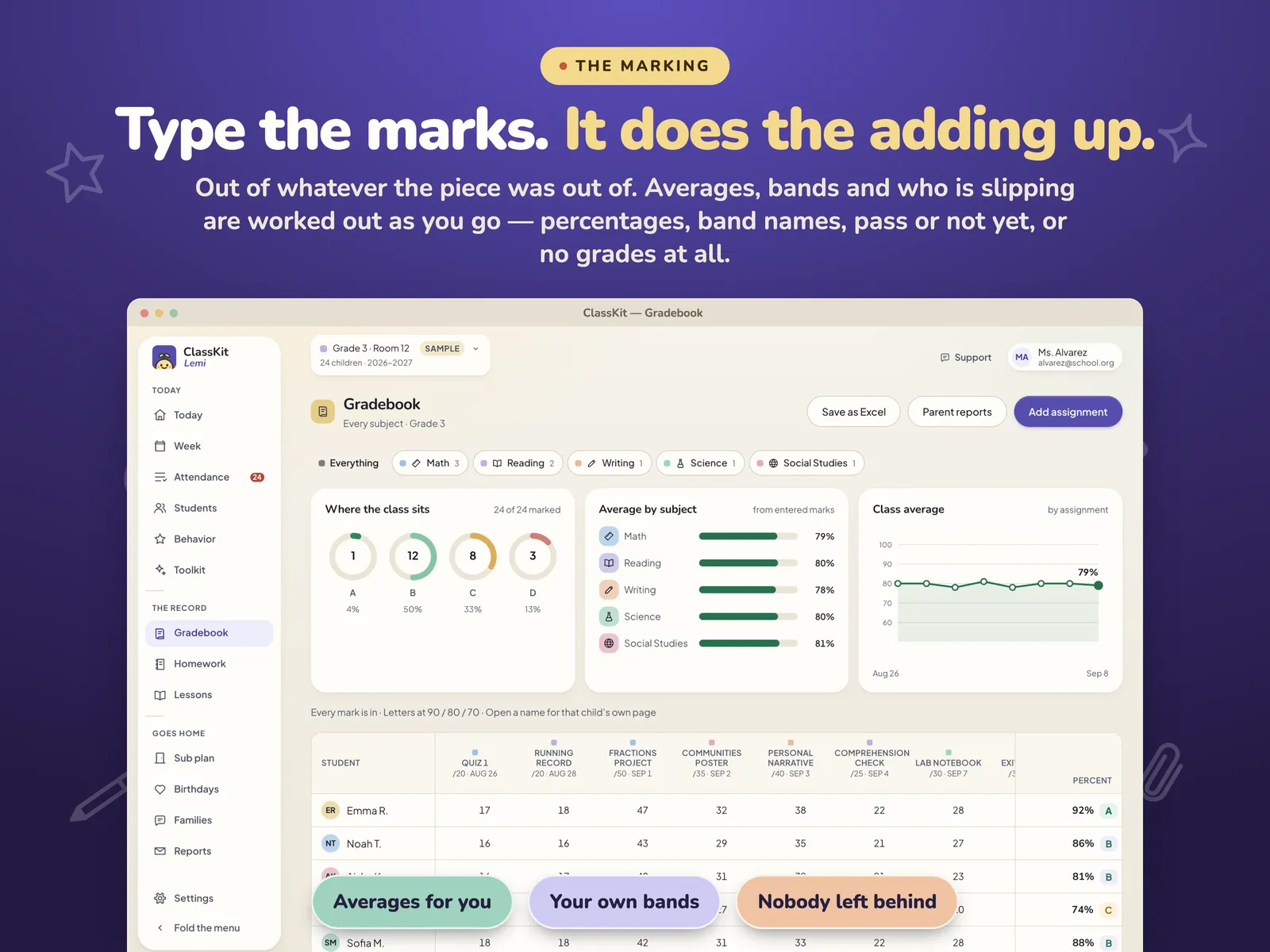 ClassKit Teacher Planner — screen 3