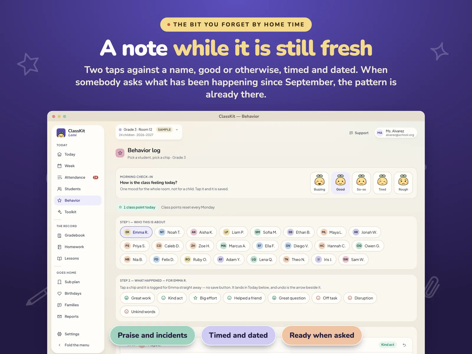 ClassKit Teacher Planner — screen 5