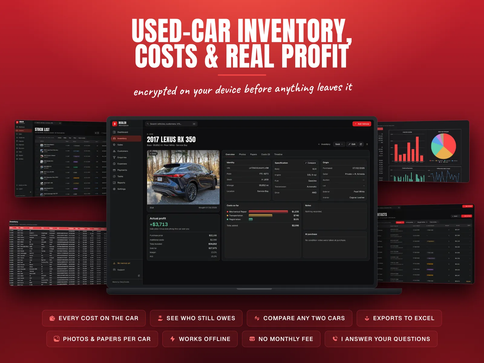 Vehicle Inventory and Sales Tracker
