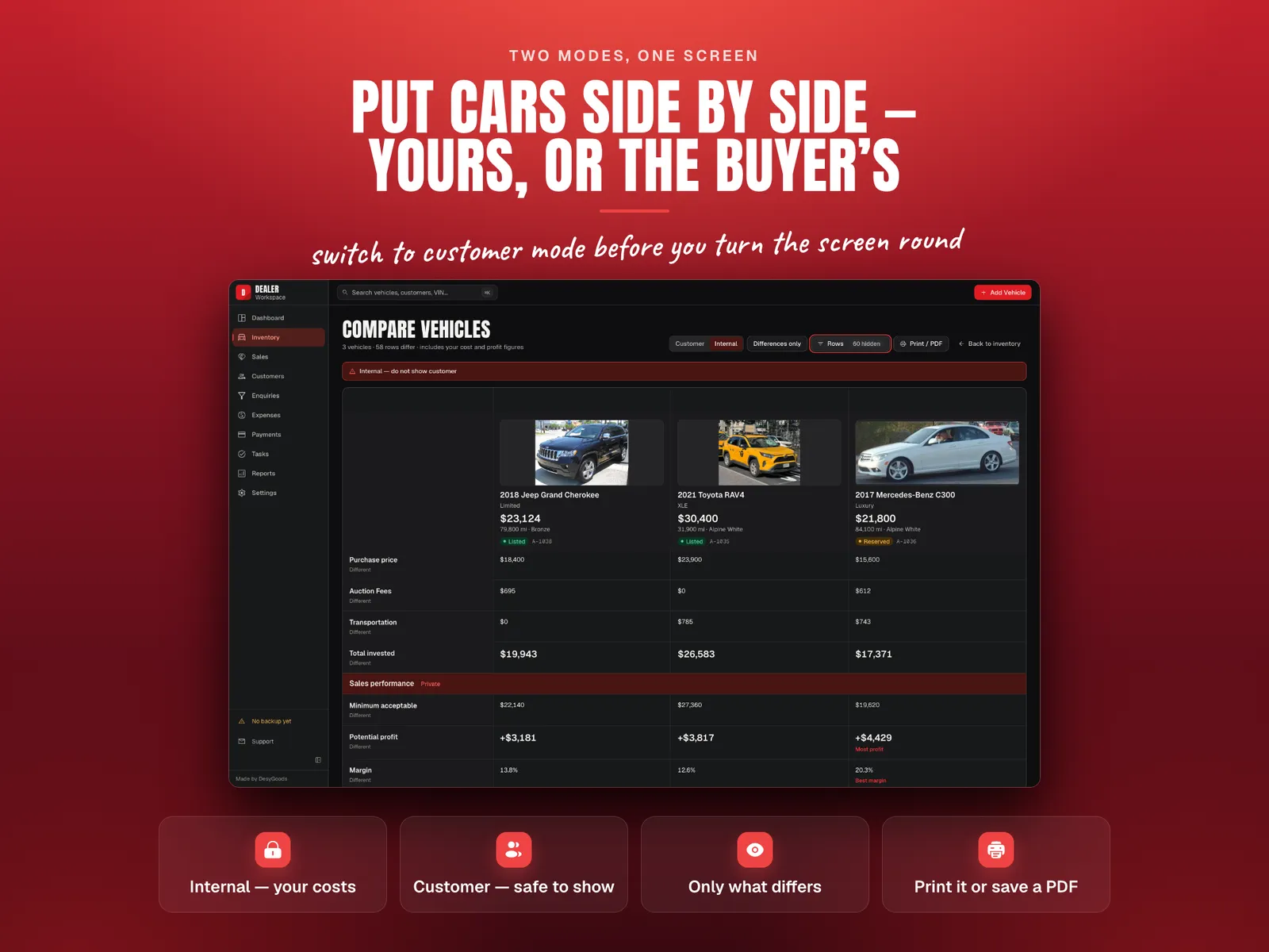 Vehicle Inventory & Sales Tracker — screen 5