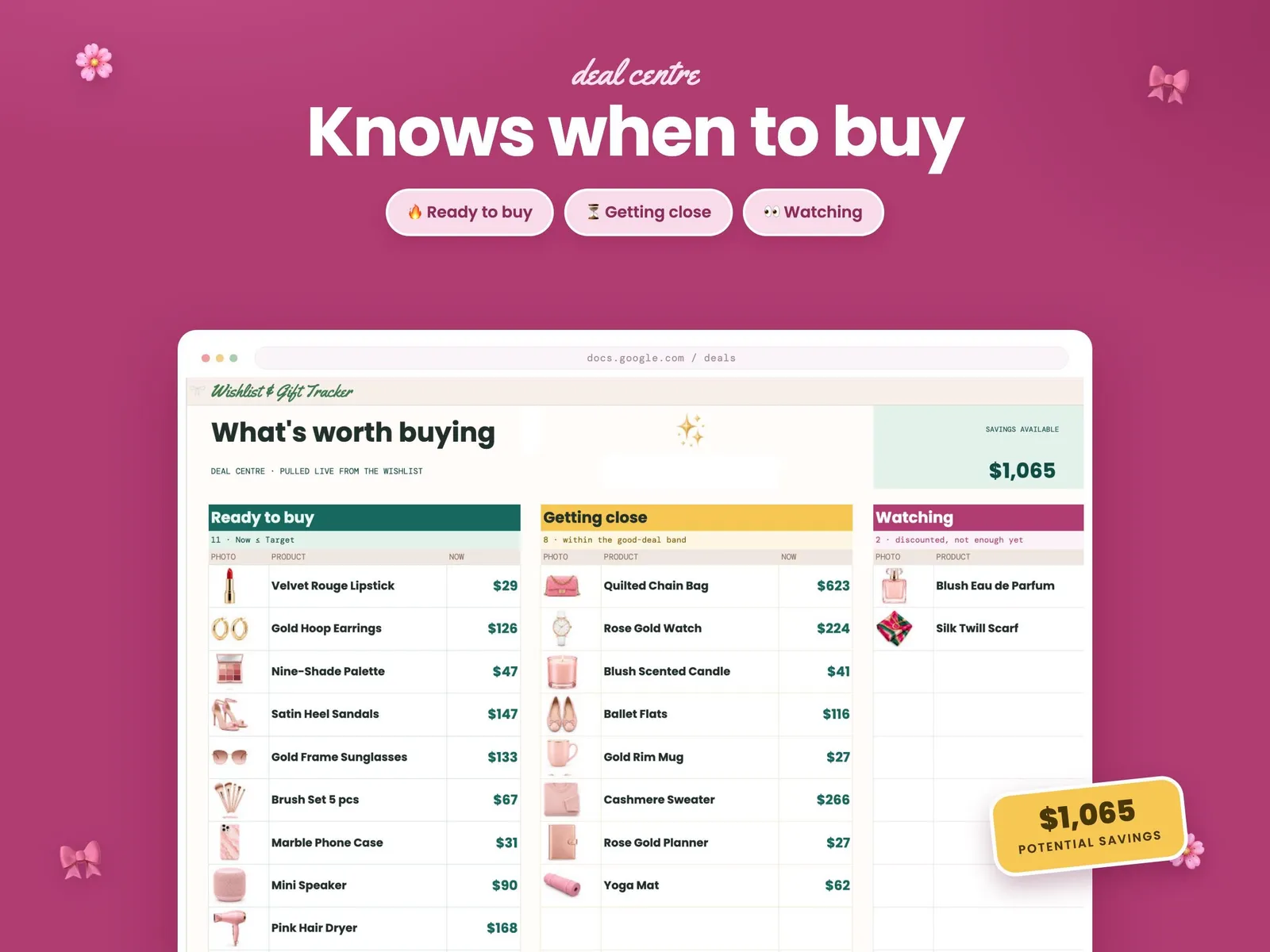 Wishlist and Gift Tracker — screen 4