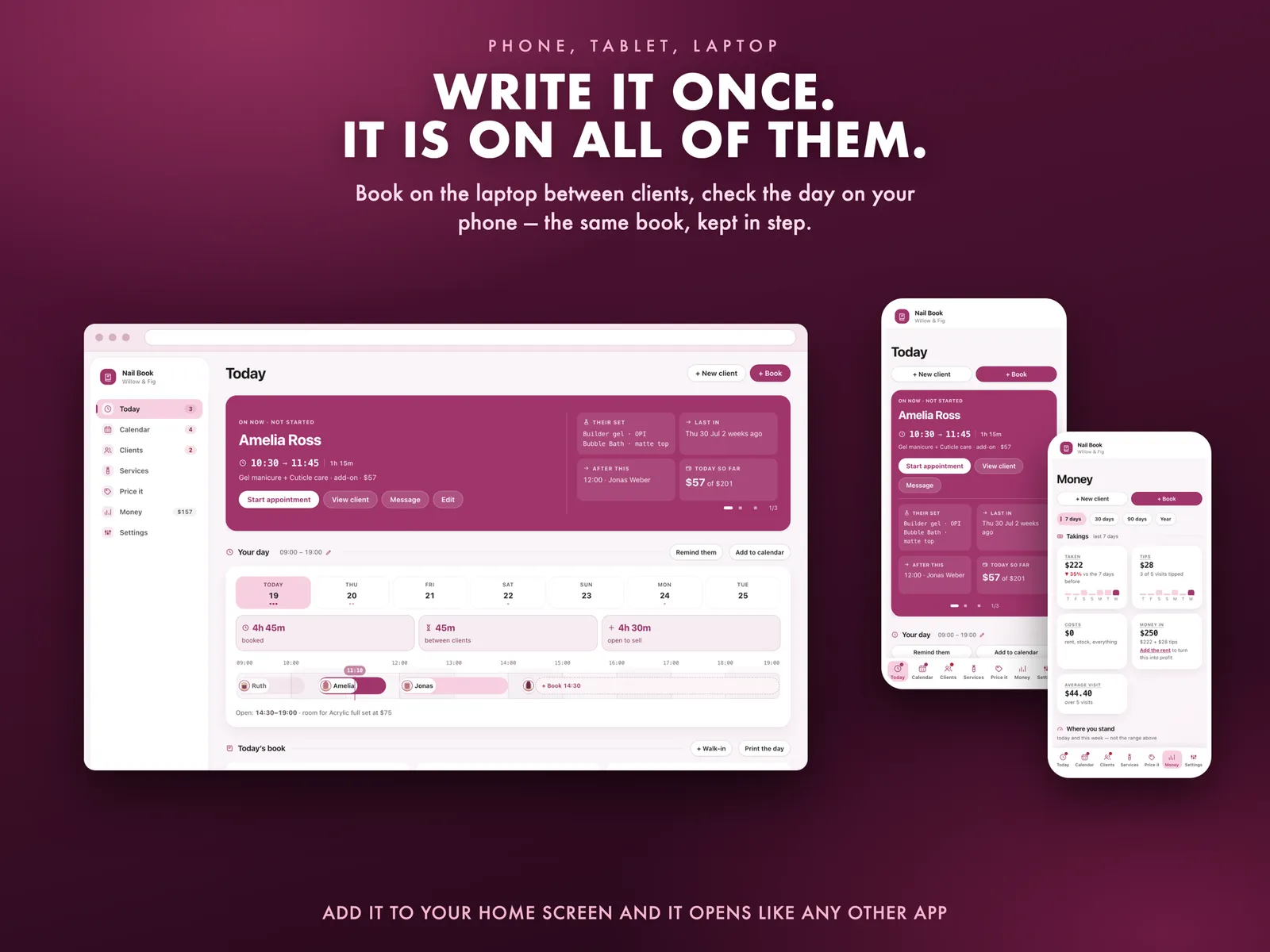 Nail Tech Client Book — screen 7