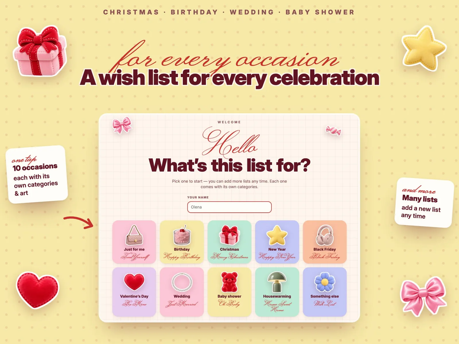 Treat Yourself Wishlist — screen 5