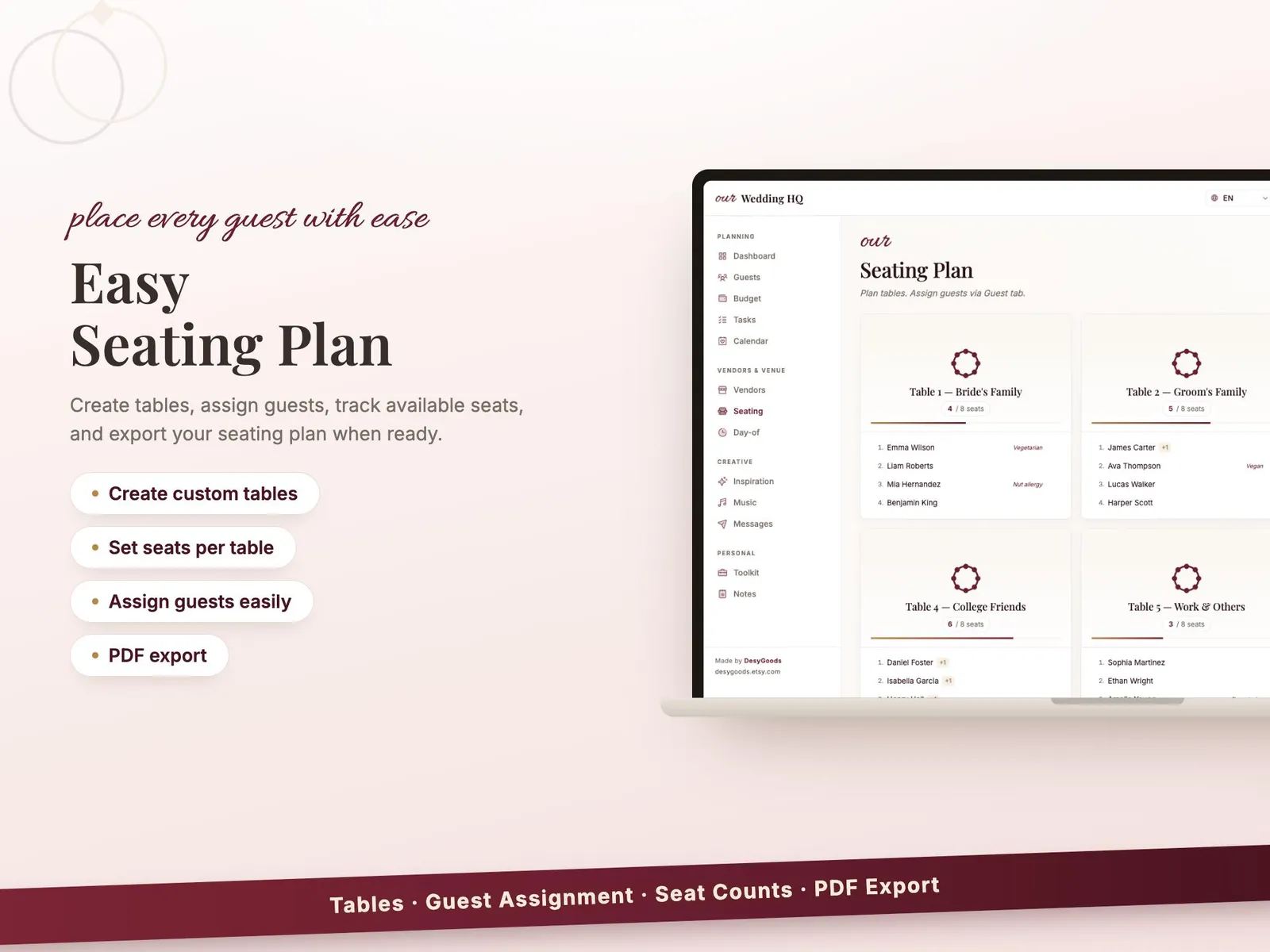 All-in-One Digital Wedding Planner — screen 5
